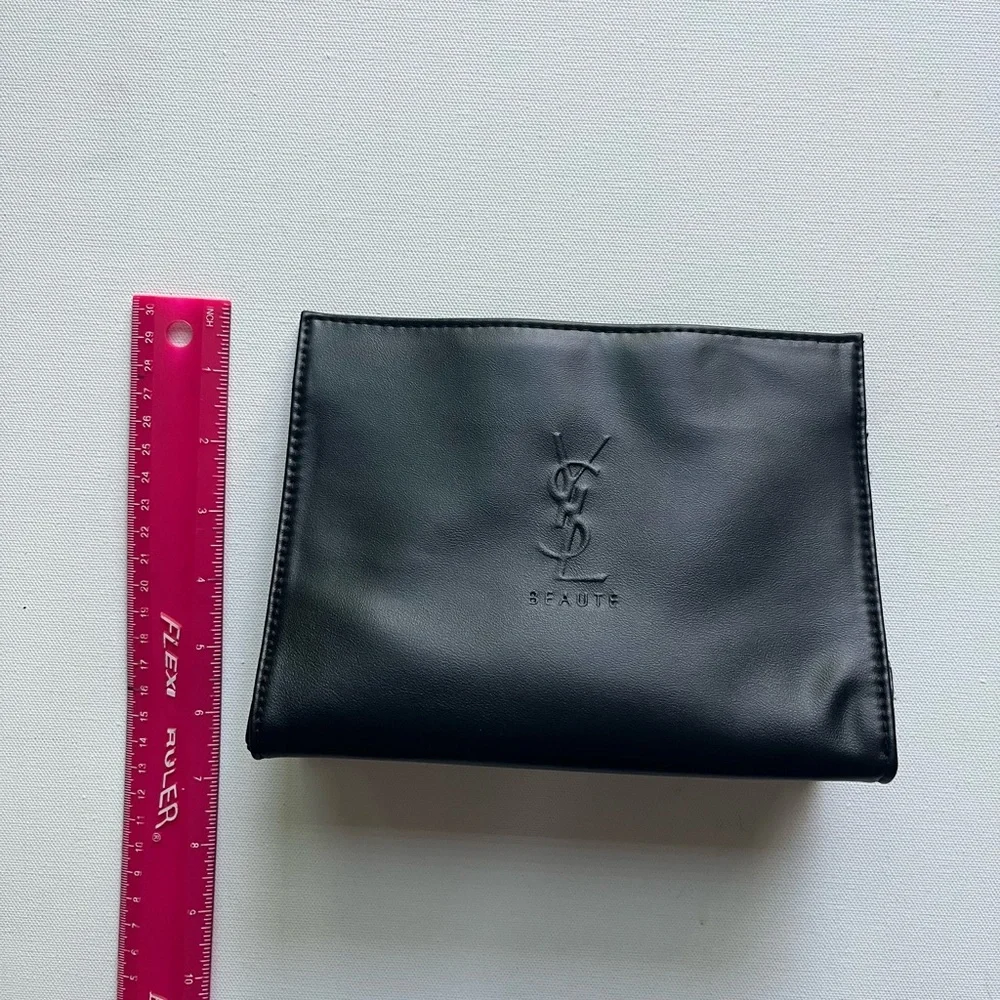 YSL YVES SAINT LAURENT BEAUTÉ Beauty Black Makeup Bag Toiletry Cosmetic …